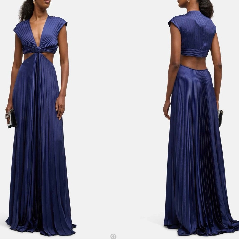 A.L.C. Royal Blue Backless Dress - Picture 4 of 4